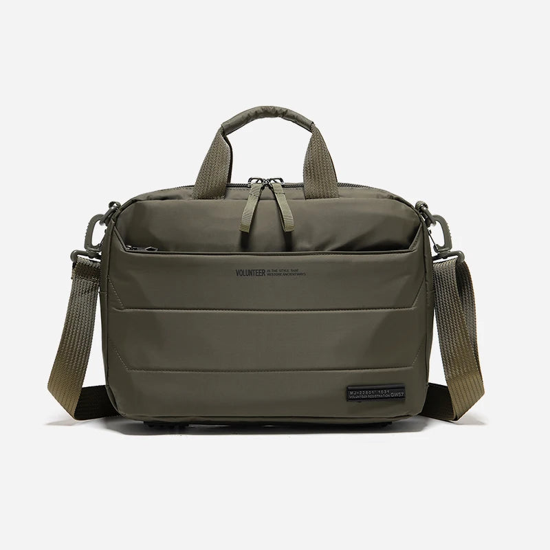 Volunteer Shoulder Bag for Men 2023 New Stylish Oxford Cloth Multi-pocket Travel Capacity High Quality Crossbody Bags 1713-02