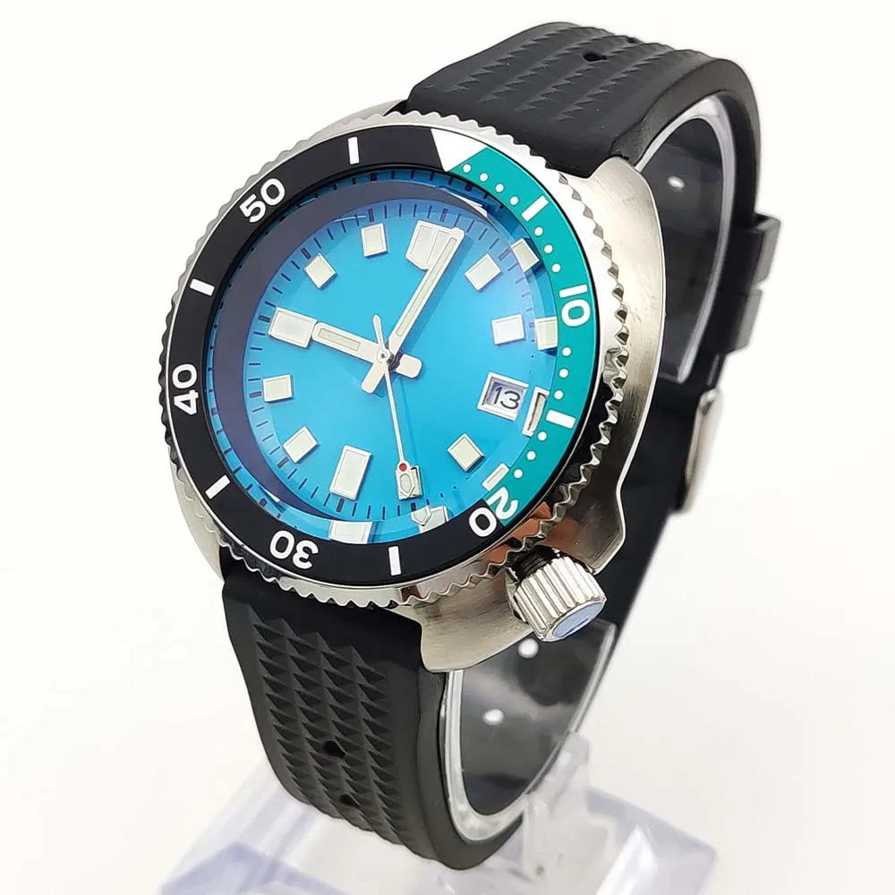 41mm Sports Mechanical Watch Men's Japanese NH35 Sapphire Stainless Steel Case Automatic Watch Clock