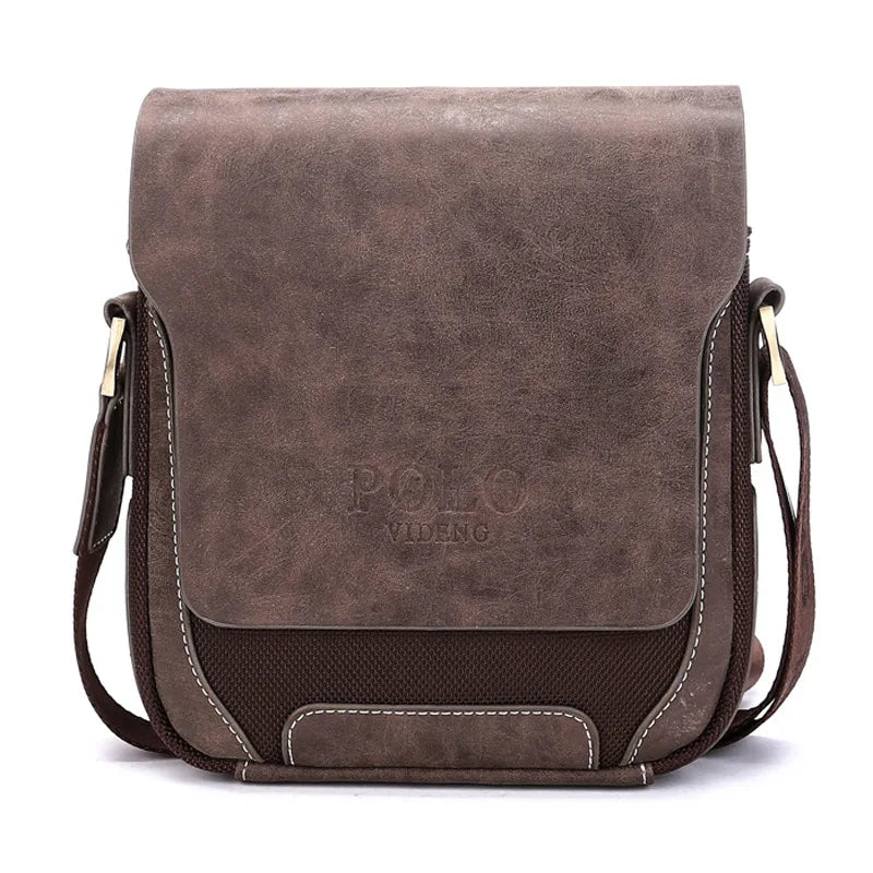 Luxury Men Boy Leather Shoulder Bag Husband Crossbody Designer Messenger Bags Pouch Brand Frosted cowhide Men's Handbag