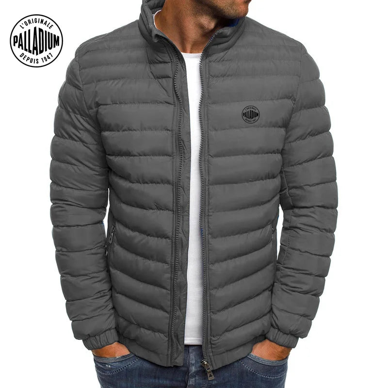 Palladium - Men's Warm Down Jacket Brand Casual Fashion Coat Standing UR Winter