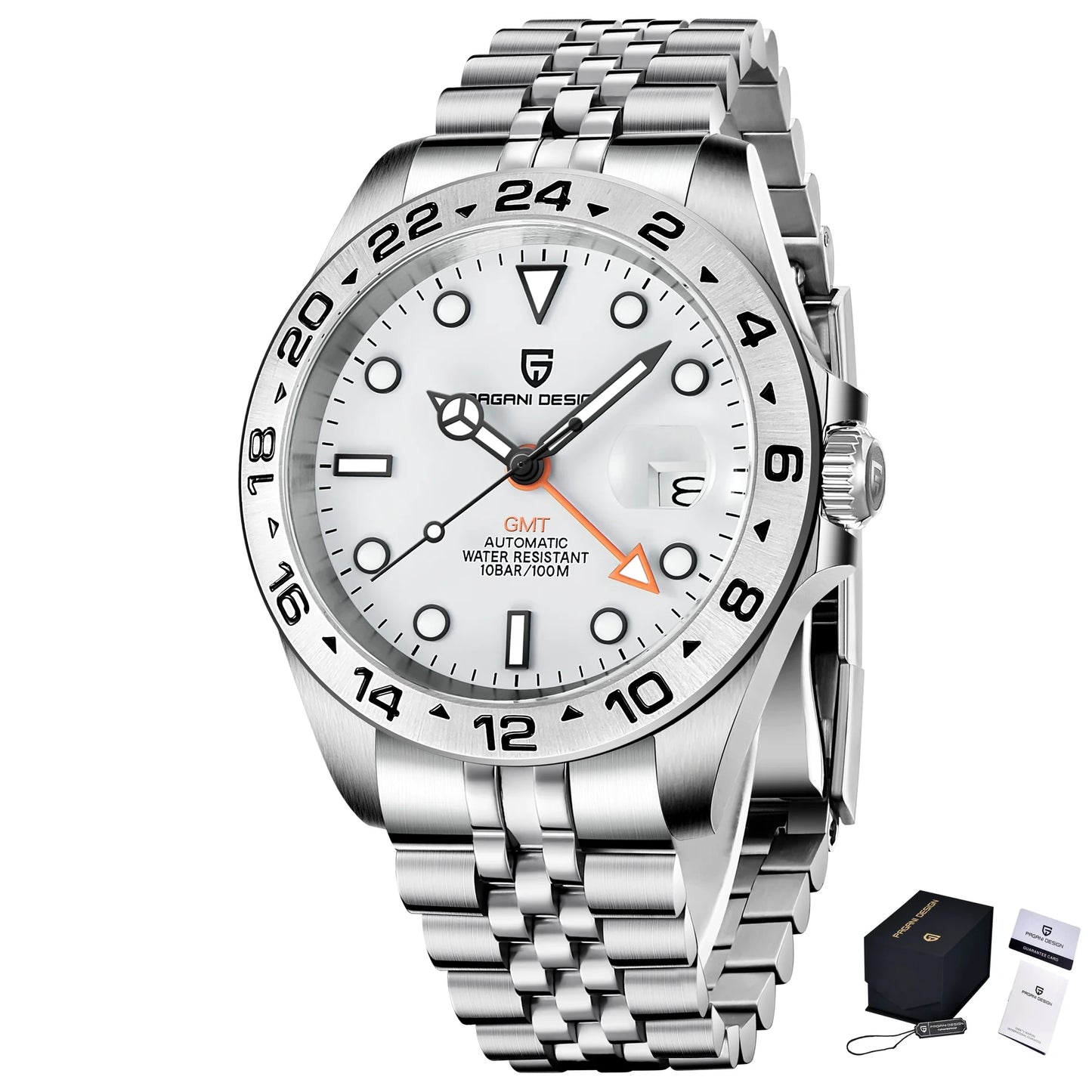 2025 New PAGANI DESIGN Men Mechanical Watches Top Brand Luxury GMT Automatic Watches Men Waterproof Wristwatch Relogio Masculino