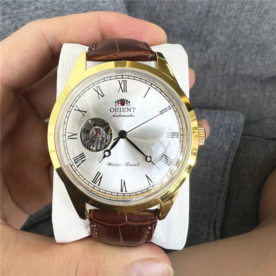 1:1 Orient Watch Refurbished Second-hand Japanese Fully Automatic Mechanical Watch Hollowed Out Business Men's Watch