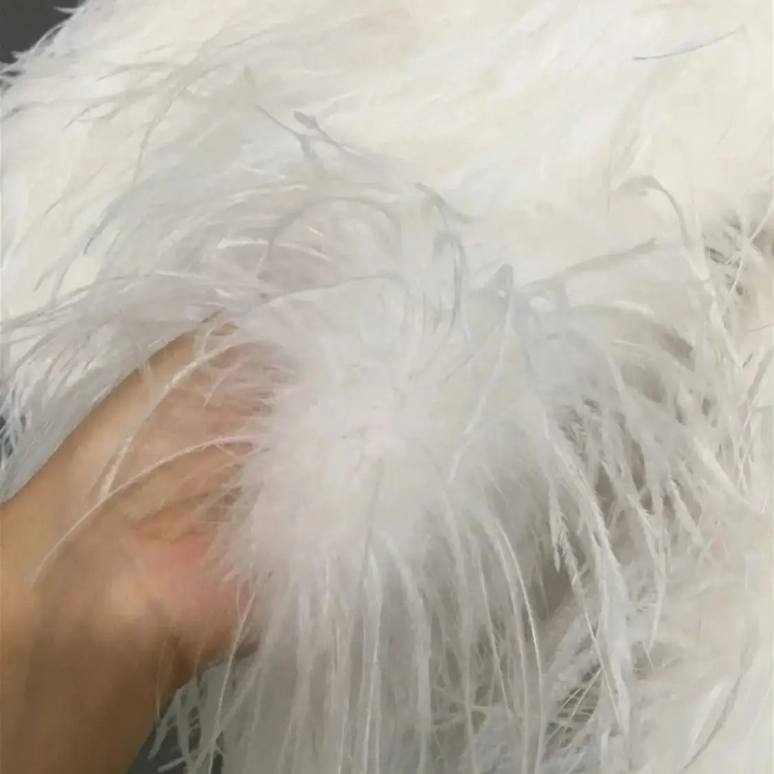 Luxurious Furry Ostrich Feather Jacket, Peach Fuzz Fashion, Wedding Party, Concert, Bride B230408, 2024