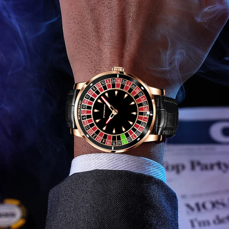 2024 Jacb PINDU Design Men's Top Luxury Mechanical Leather Watch Mesh Strap Fashion Men's Waterproof Montre Homme+ Beautiful Box