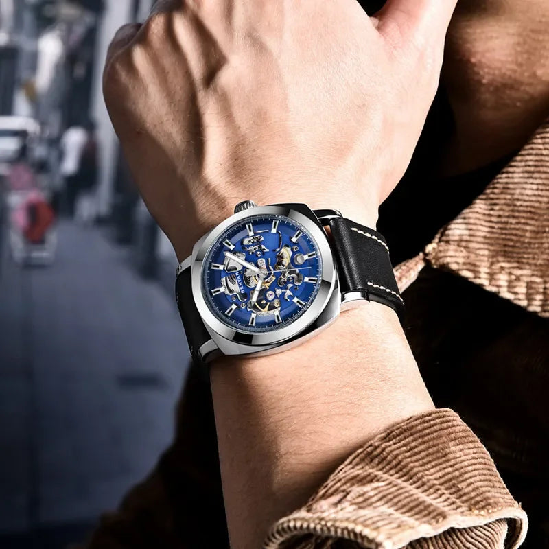 BENYAR Men's Watches Top Brand Luxury Business Automatic Mechanical Watch Men Waterproof Sport Wrist Watches Relogio Masculino