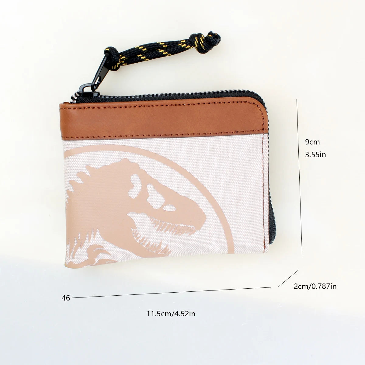 High quality men's zipper coin wallet, women's personalized card holder