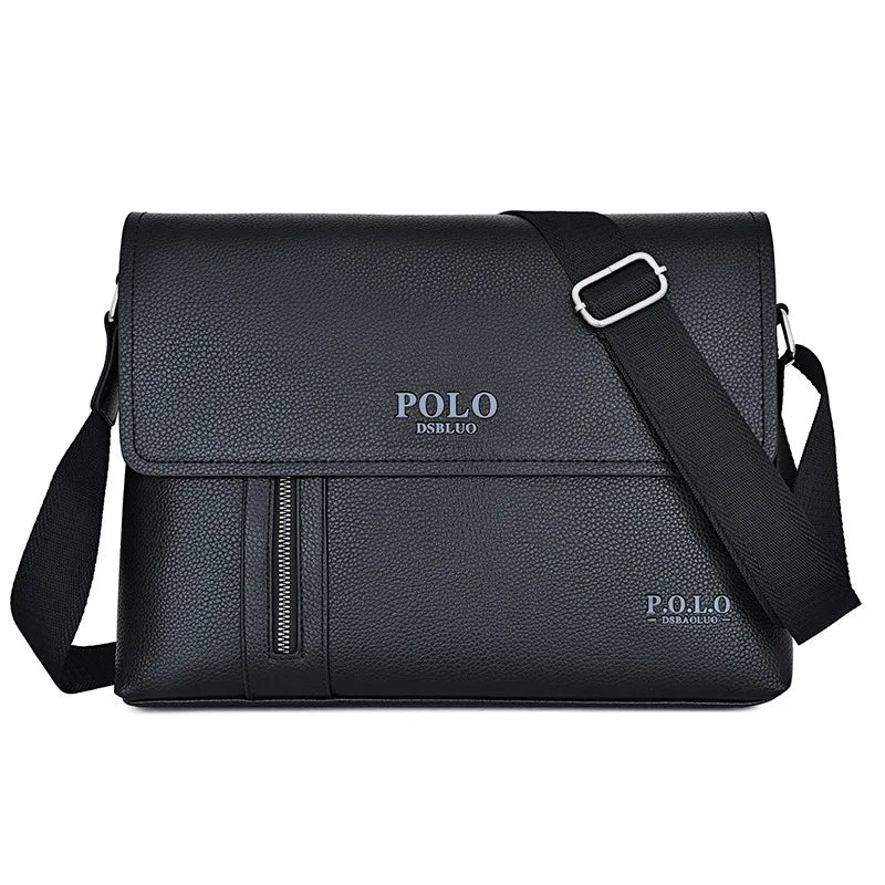 Luxury Men Boy Leather Shoulder Bag Big Capacity Crossbody Designer Messenger Bags Male Luxurious Brand Men's Small Handbag