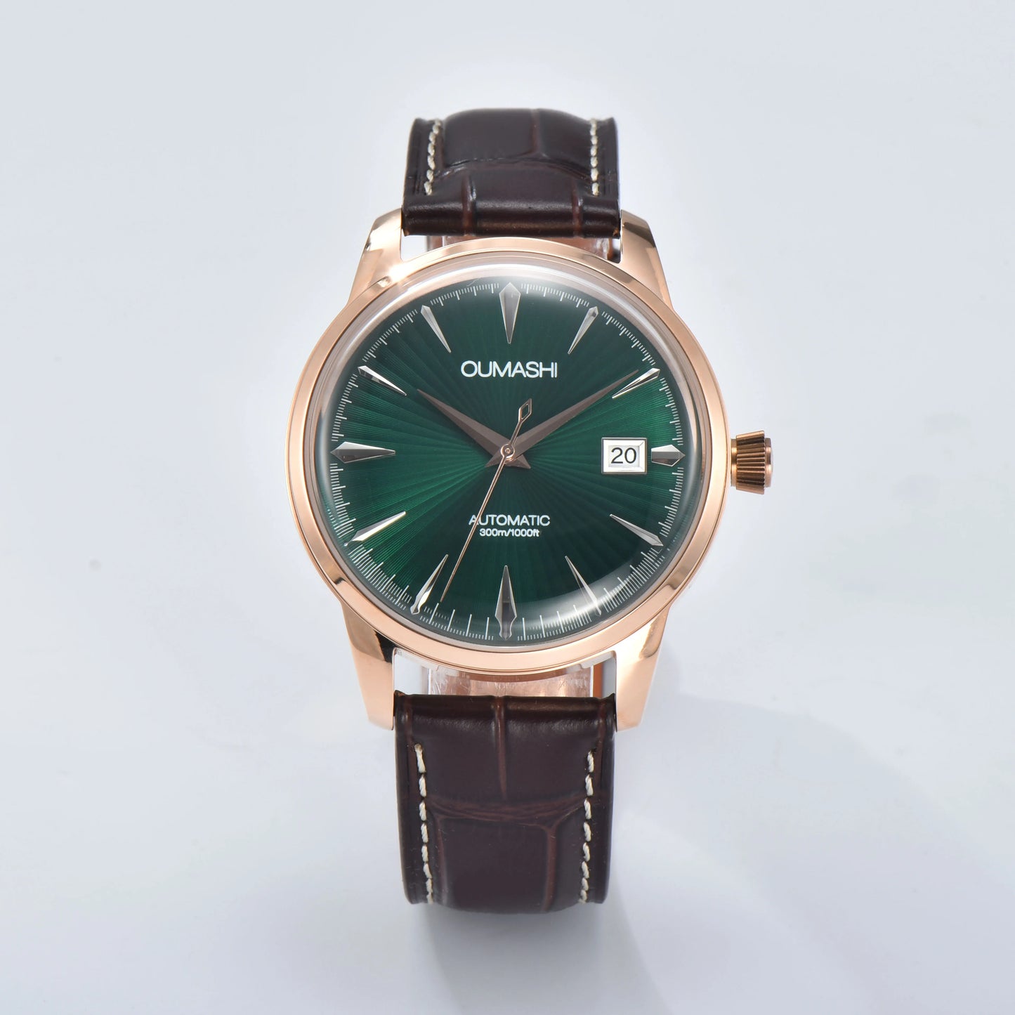 OUMASHI Design 40mm Cocktail Men's Automatic Watch NH35 watch 10ATM Double Dome Waterproof Wristband Sapphire crystal