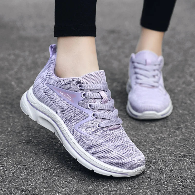 Spring Casual Women's Sports Running Shoes Comfortable Platform Tennis Female Trainers Couple Luxury Shoes Sneakers For Women