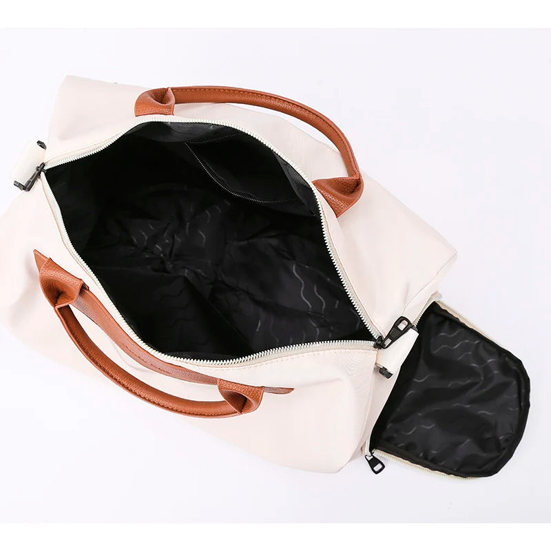 Large Capacity Travel Duffel Bag-Lightweight Design,Sports Gym Bag Multiple Pockets,Portable Weekend Travel Bag,Sports Gear Bag