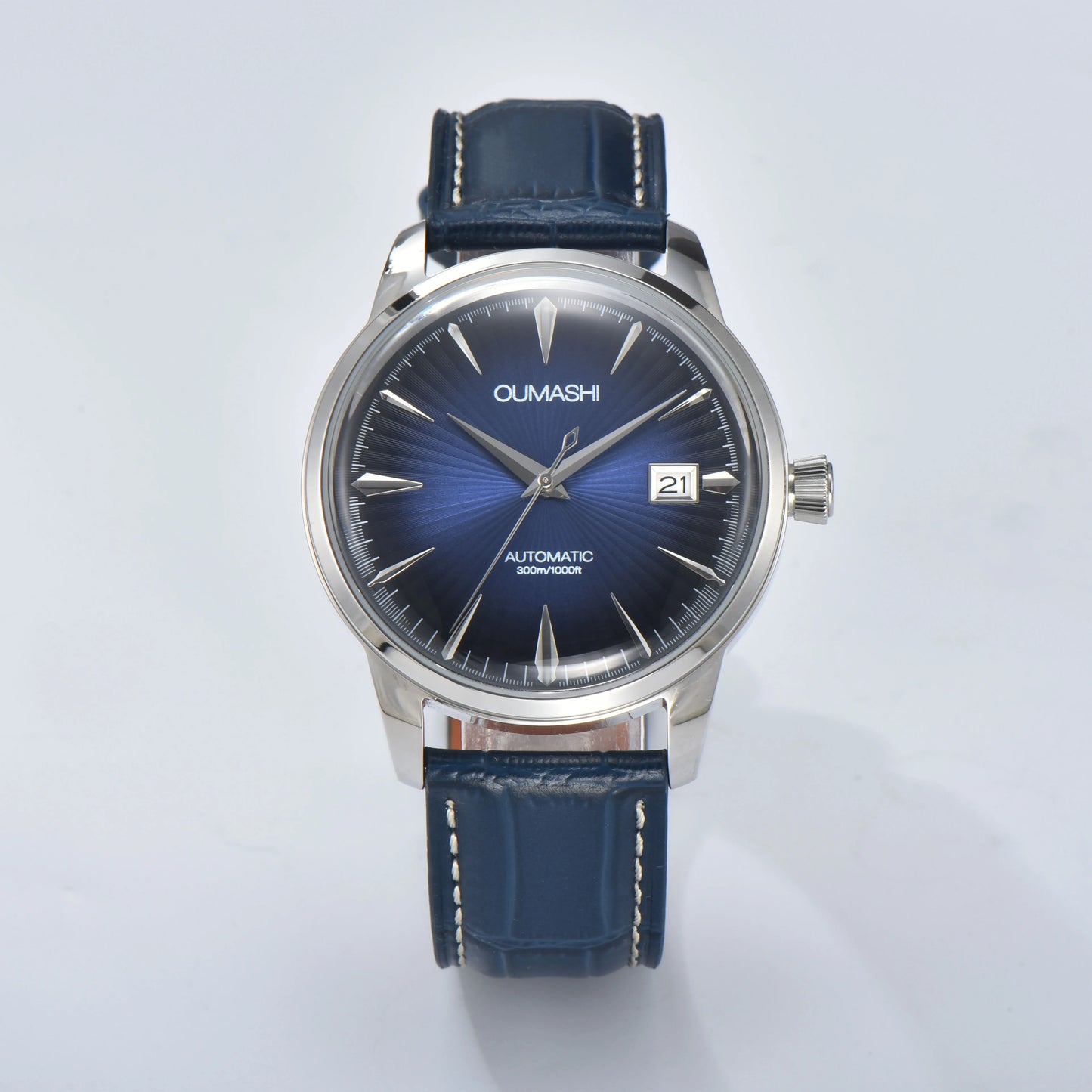 OUMASHI Design 40mm Cocktail Men's Automatic Watch NH35 watch 10ATM Double Dome Waterproof Wristband Sapphire crystal