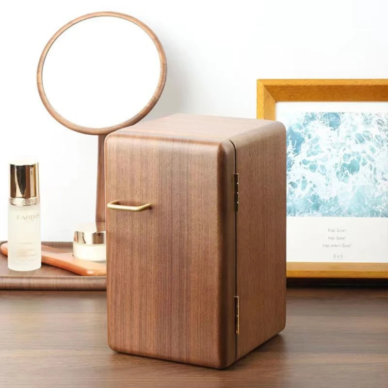 Wood Jewelry Box Vintage Style for Necklaces Rings 5Drawers Jewellery Organiser Bracelet Watch Display Box