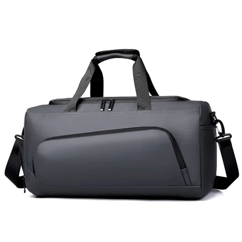 Sports Gym Bag Large Capacity Handbag Portable Travel Duffel Bag, Multi-compartment with Shoes Storage,Perfect for Vacation,Gym