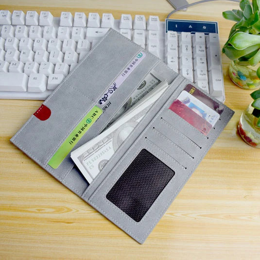Carteira Men's Wallet Thin 0.5cm Slim Men's Purse Billeteras Para Hombre Soft Natural Leather Carteira Masculina Couro Business