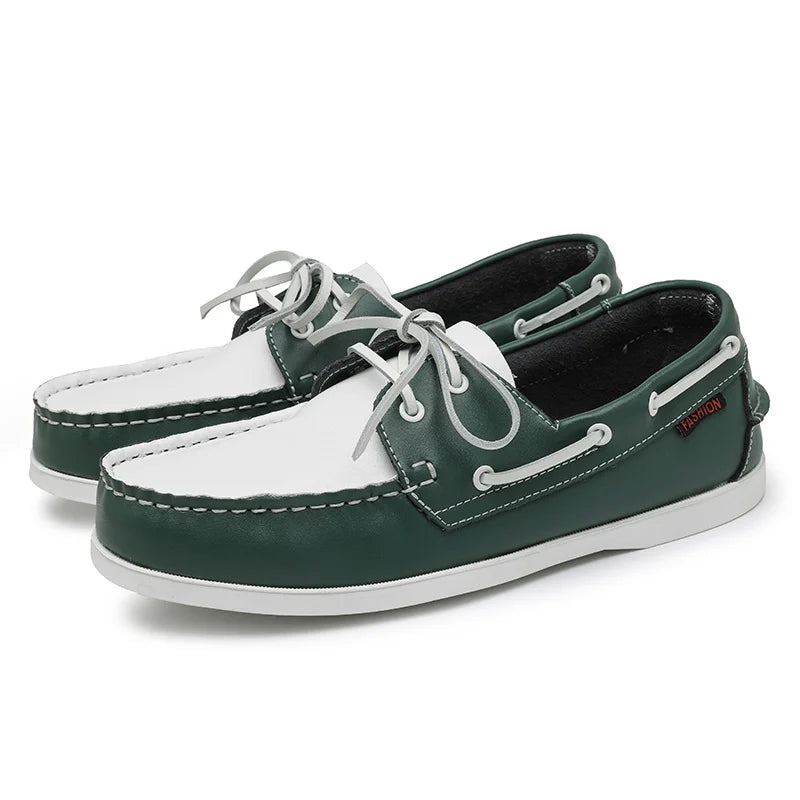 Men Loafer Shoes High Quality Handmade Wear-Resistant Genuine Leather Casual Shoes Business Luxury Dress Designer Shoes Driving