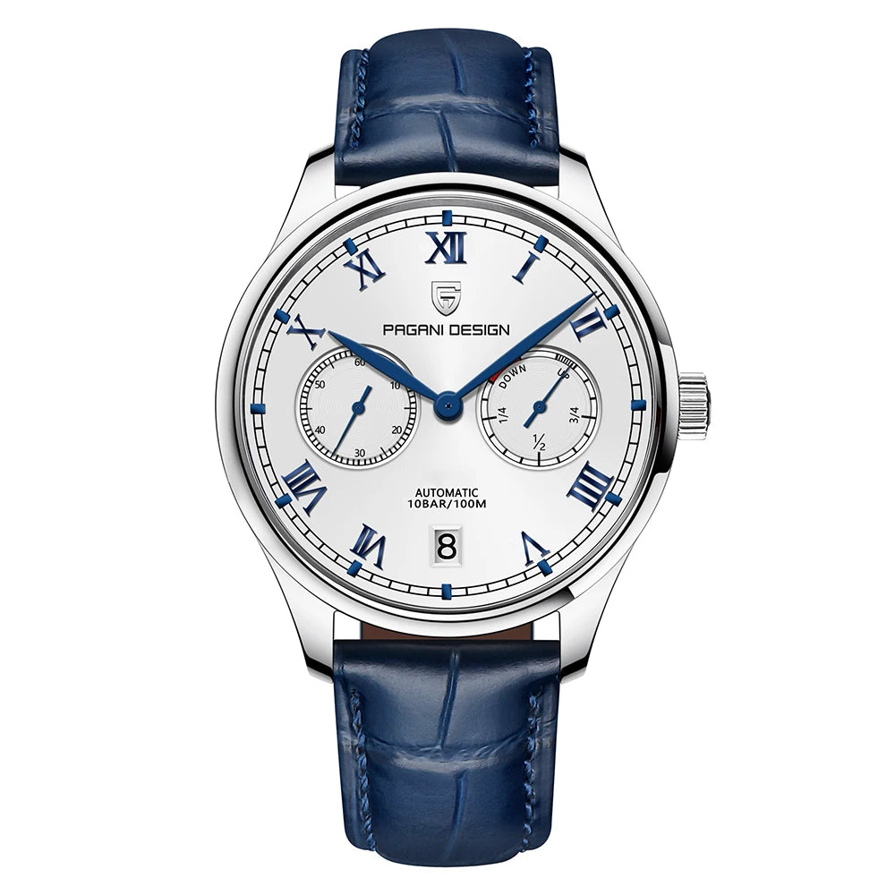2025 PAGANI DESIGN New Pilot Series Men Mechanical Watches Luxurys Sapphire Glass Power Reserve Display Automatic Watch for Men