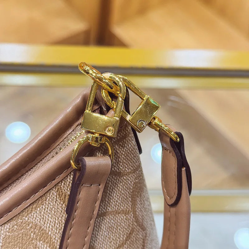 Ladies Elegant Underarm Handbags Geometric Print Wallets For Women Hobo Handbags Hand Bag Ladies Shoulder Crossbody Bags