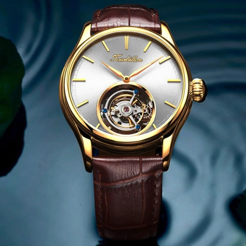 AESOP New Original Real Flying Tourbillon Movement Watch For Men Waterproof Mechanical Watches Men Sapphire Brand Official Store