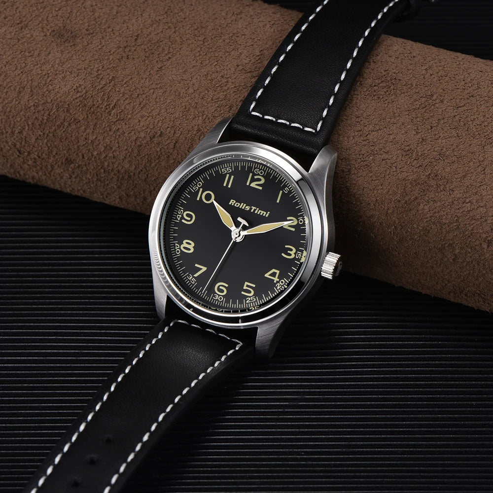 2025 New Men's Quartz Watch Waterproof top brand Luxury Fashion Sport Luminous watch for Men Leather strap