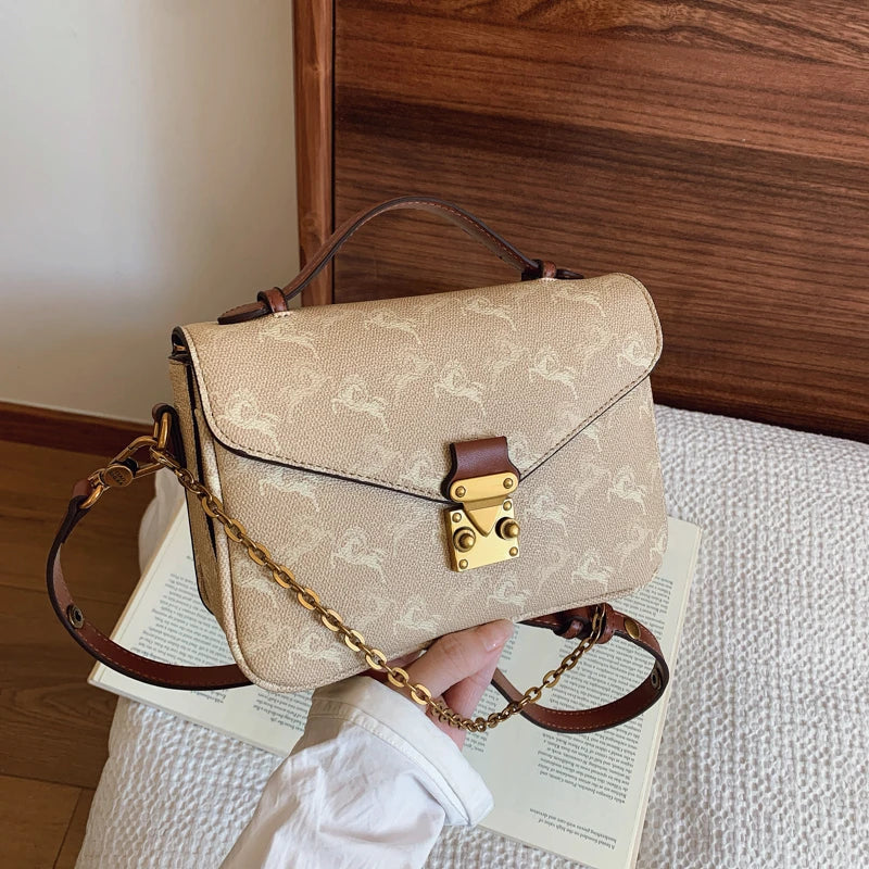 New Trend Shoulder Bag For Women Designer Crossbody Handbag Elegant Ladies Tote Purse Luxury Messenger Classic
