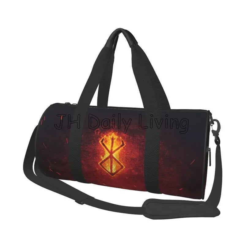 Japan Anime Berserk Gym Bag Fashion Street Waterproof Sports Bags Large Capacity Travel Handbag Novelty Fitness Bag for Couple