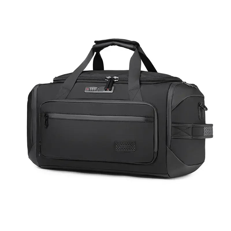OZUKO Waterproof Bag Bagsmart Handbags Large Capacity Carry On Luggage Bags Men Business Duffel Shoulder Outdoor Tote Weekend
