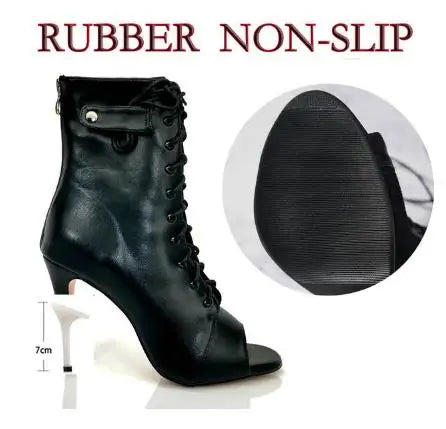 Lasyarrow Women's 2022 Brand Party Boots Women's Sexy stilettos High Heels Footwear Latin dance heels shoes Latin 2022 Ballroom