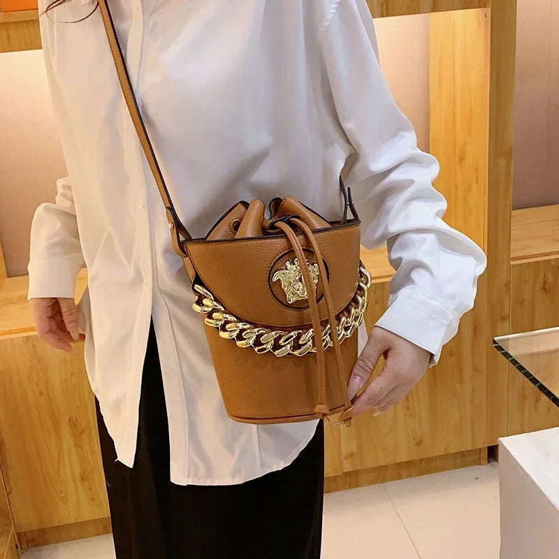 High-Quality Leather Hand Bag For Women Shoulder Crossbody Ladies Handbags Luxury Brand Famous Designer Trendy Style