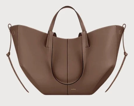 Luxury Genuine Leather Handbag Tote Bag For Women Cowhide Shoulder Bag Design Large Capacity Totes Top Handle Hobo Shopper Bag