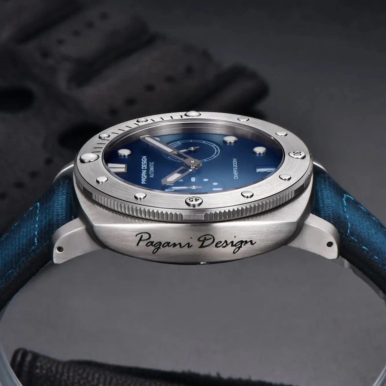 2025 PAGANI DESIGN Luxury Men's Automatic Mechanical Watch Sapphire Stainless Steel PD1767 Diving Waterproof Watch reloj hombre