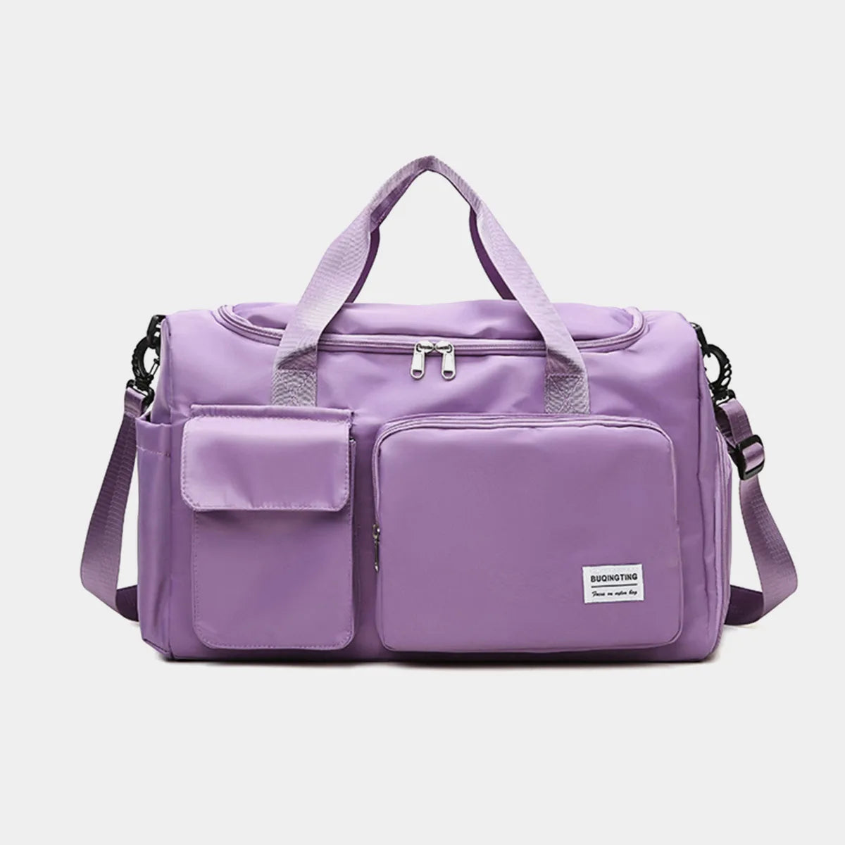 Unixinu Carry on Travel Bag Large Capacity Weekender Overnight Duffle Bags with Shoe Compartment Sports Fitness Bags for Women