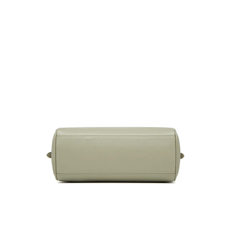 ZOOLER Handcraft Real Leather Bag Big Female Rice First Cow Layer Genuine Leather Handbag Shoulder Bags Top Female Fashion#HY605
