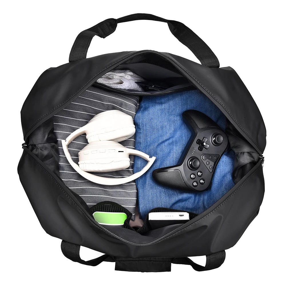 A 15.6 Inch Male And Female Wear Resistant Multi-Functional Large Capacity Fashion Solid Color Casual Daily Shoulder Bag
