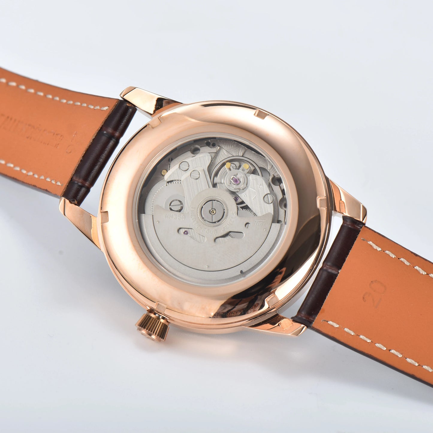 OUMASHI Design 40mm Cocktail Men's Automatic Watch NH35 watch 10ATM Double Dome Waterproof Wristband Sapphire crystal