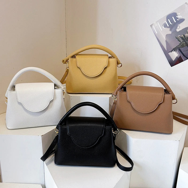 Classic and Popular Tote Bags for Women, Leather Messenger Handbag, Elegant Crossbody Bag From Luxury Brand