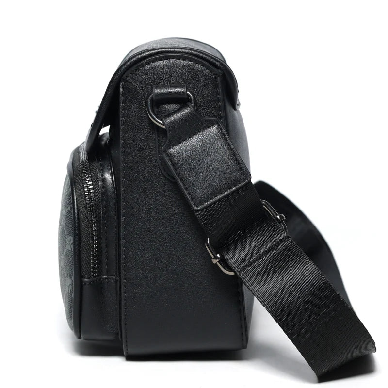 Vintage Style Men's Bag Handbag High Quality PU Leather Man Crossbody Bag Business Style Men's Handbag Travel Shoulder Bag Bolsa