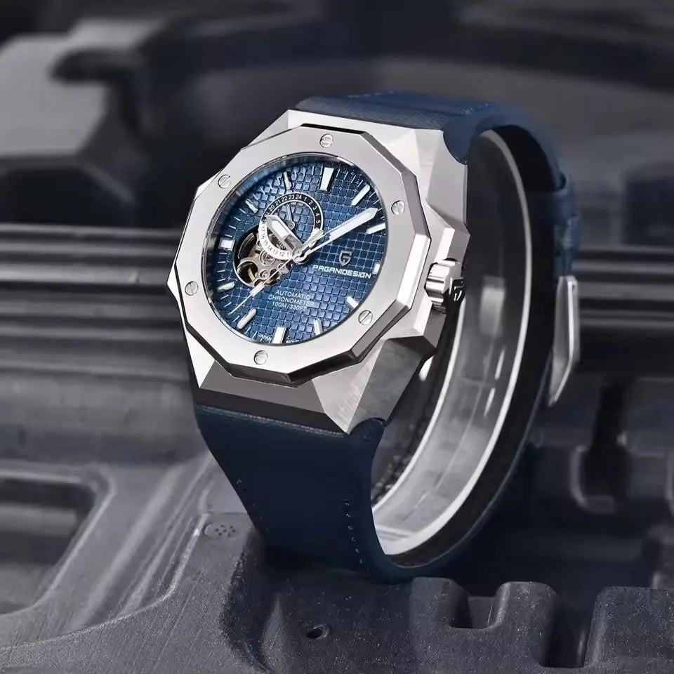 PAGANI DESIGN 2025 New Tourbillon Men Mechanical Wristwatches Luxurious Sapphire Glass Sports Waterproof Stainless Watch for Men