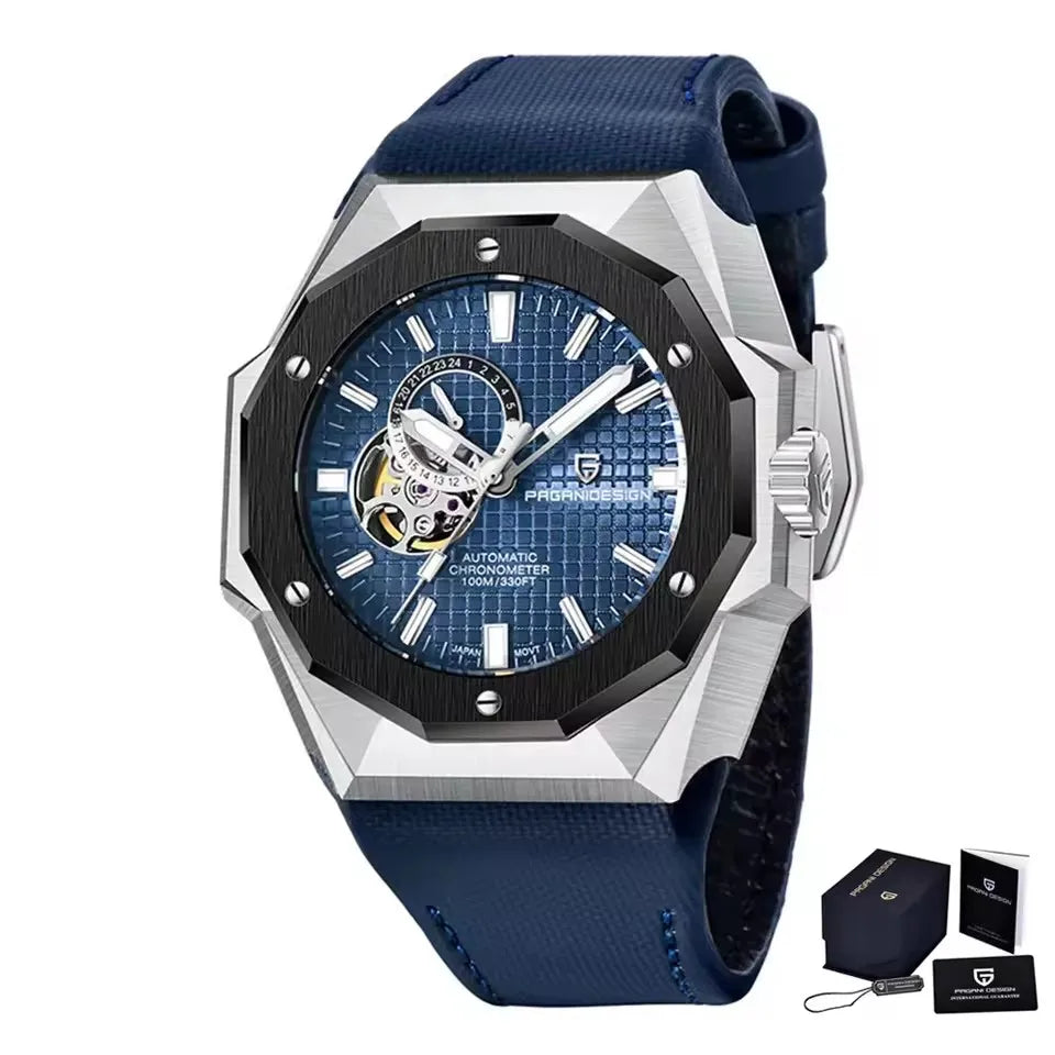 PAGANI DESIGN 2025 New Tourbillon Men Mechanical Wristwatches Luxurious Sapphire Glass Sports Waterproof Stainless Watch for Men