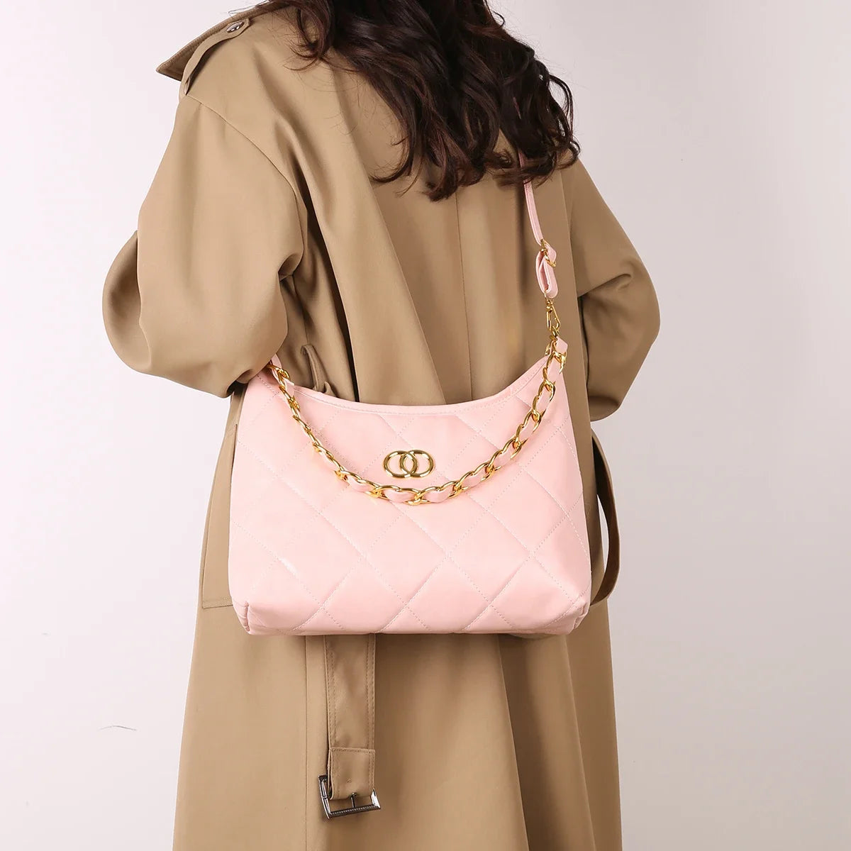 Classic Leather Handbags For Women, Ladies Tote Bag With Detachable Strap, Famous Designer Crossbody Purse