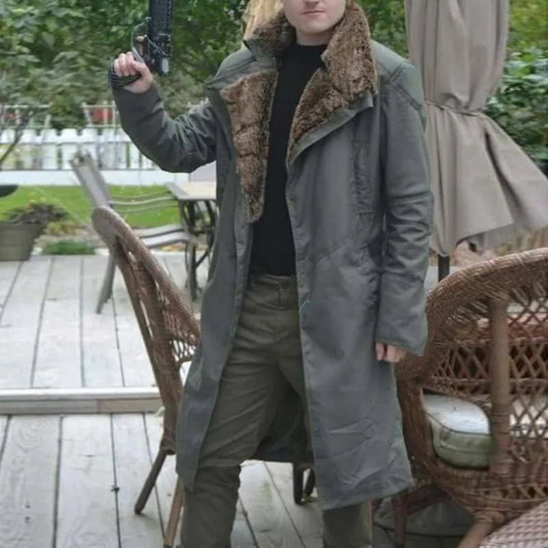 Meimei's 2017 "Blade Runner 2049" cotton jacket trench coat