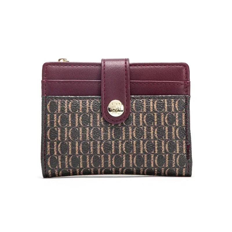 CH Women's Wallet Temperament Portable Women's Small Bag Elegant High Quality Premium Fashion Fashion Women's Card Holder