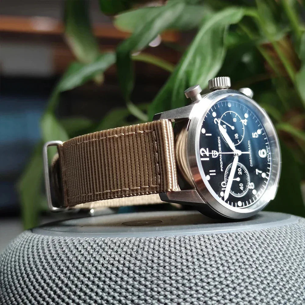 2025 PAGANI DESIGN Quartz WristWatch VK64 Multifunctional Watches Sapphire AR Coating Stainless steel Waterproof Watch for Men