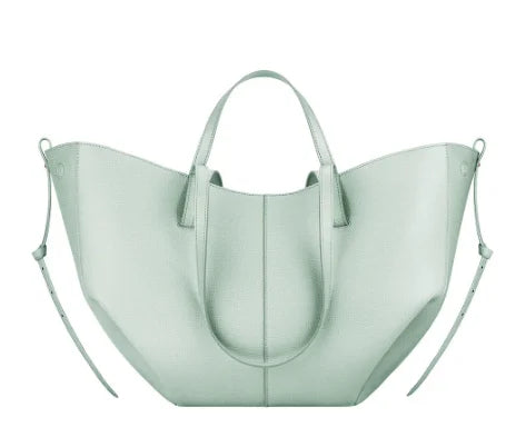 Luxury Genuine Leather Handbag Tote Bag For Women Cowhide Shoulder Bag Design Large Capacity Totes Top Handle Hobo Shopper Bag