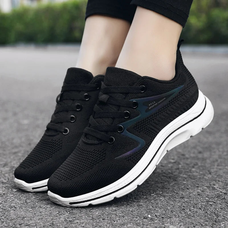 Spring Casual Women's Sports Running Shoes Comfortable Platform Tennis Female Trainers Couple Luxury Shoes Sneakers For Women