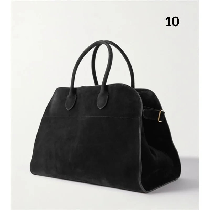 Handbag Tote Tote Commuter Leather Large Capacity Computer Bag White Soft Breathable Handbags Traveling