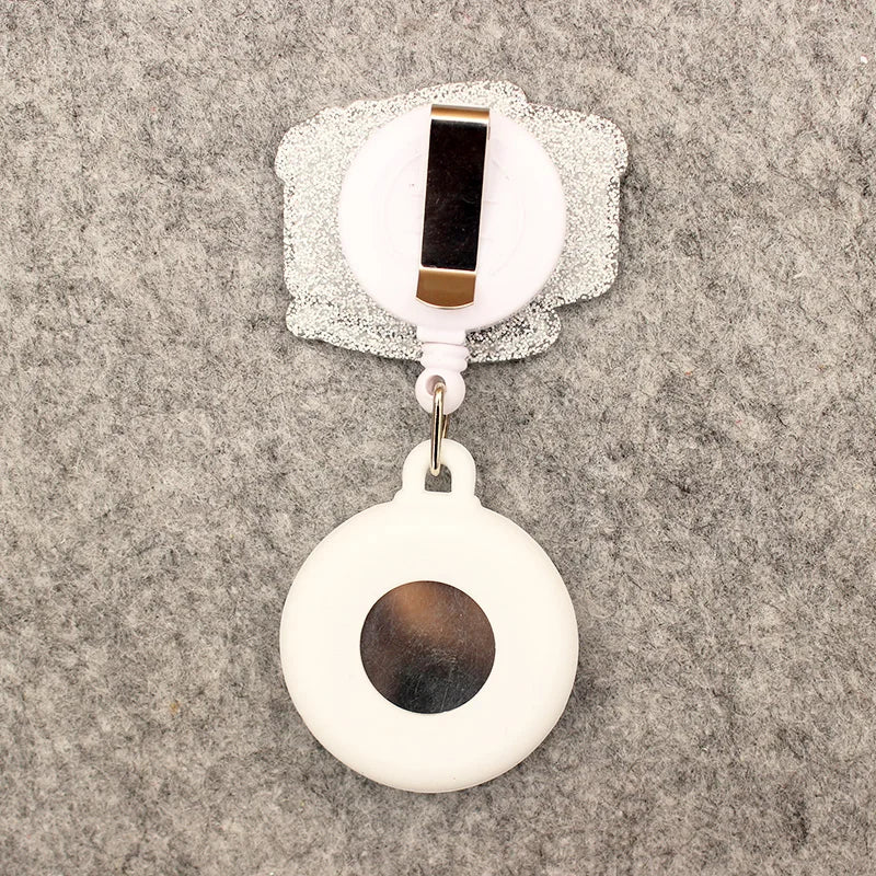 For Doctor Nurse Cartoon Medical Style Pocket Watch Retractable And With Clip For Men And Women
