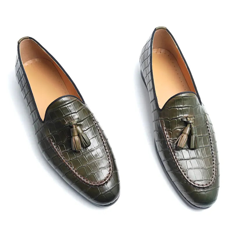 New Men Shoes Genuine Leather Handmade High Quality Casual Oxfords Business Work Shoes Lace-up Comfortable Man Dress Office Shoe