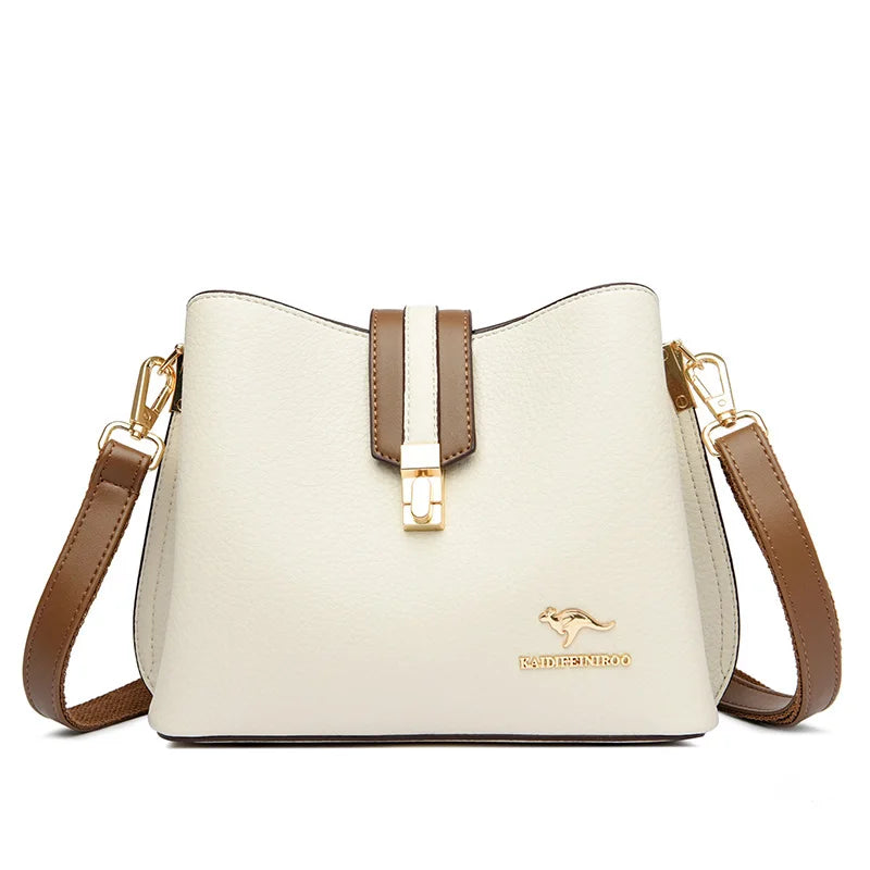 Women Bags Designer Handbags Casual Leather Cowhide High Capacity Shoulder Crossbody Bags for Women 2022 The New Luxury Handbags