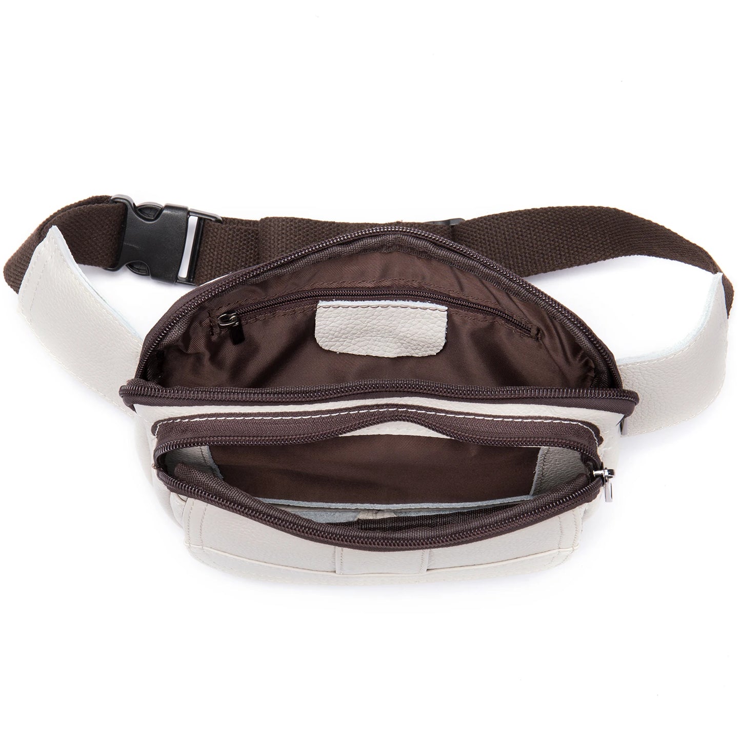 MVA Men's Waist Bag Leather Male Fanny Pack Men's Belt Bag for Man Belt Pouch Phone Hip Bum Bags Belts Travel Waist Packs 8966