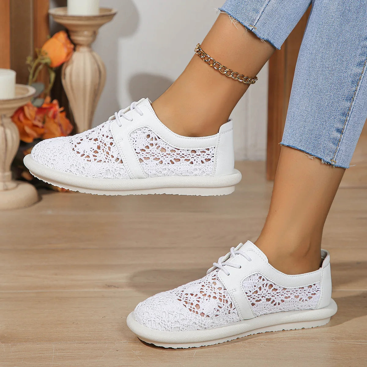 Women Sandals Shoes 2024 New Summer Women Luxury Sandals Designers Shoes Leather Breathable Platform Shoes Casual Ladies Sandals